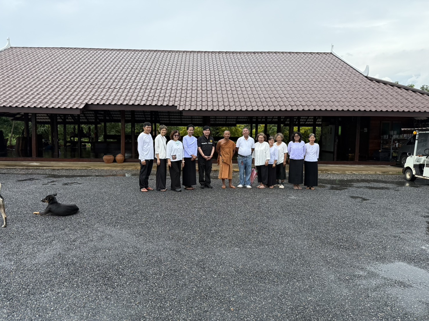 title - วันที่ 7 กรกฎาคม 2569 นายวิทูล ประดิษฐบุญ ปฏิรูปที่ดินจังหวัดปราจีนบุรี พร้อมด้วย เจ้าหน้าที่ ส.ป.ก.ปราจีนบุรี ลงพื้นที่ตรวจสอบ การขออนุญาตใช้วัดพุทธสถานทรัพยากรสวนป่านาดี